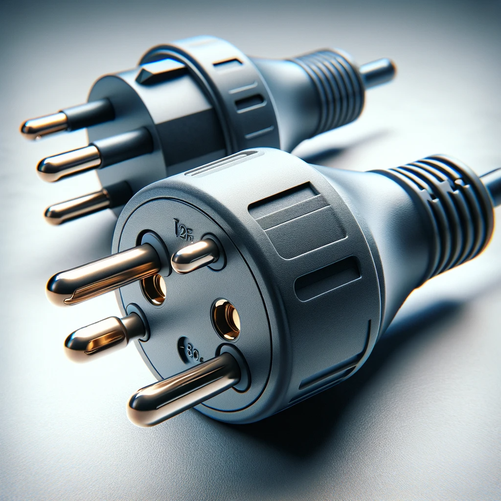image showing type f plugs