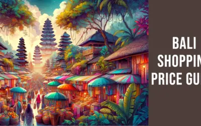 Bali Shopping Price Guide 2024